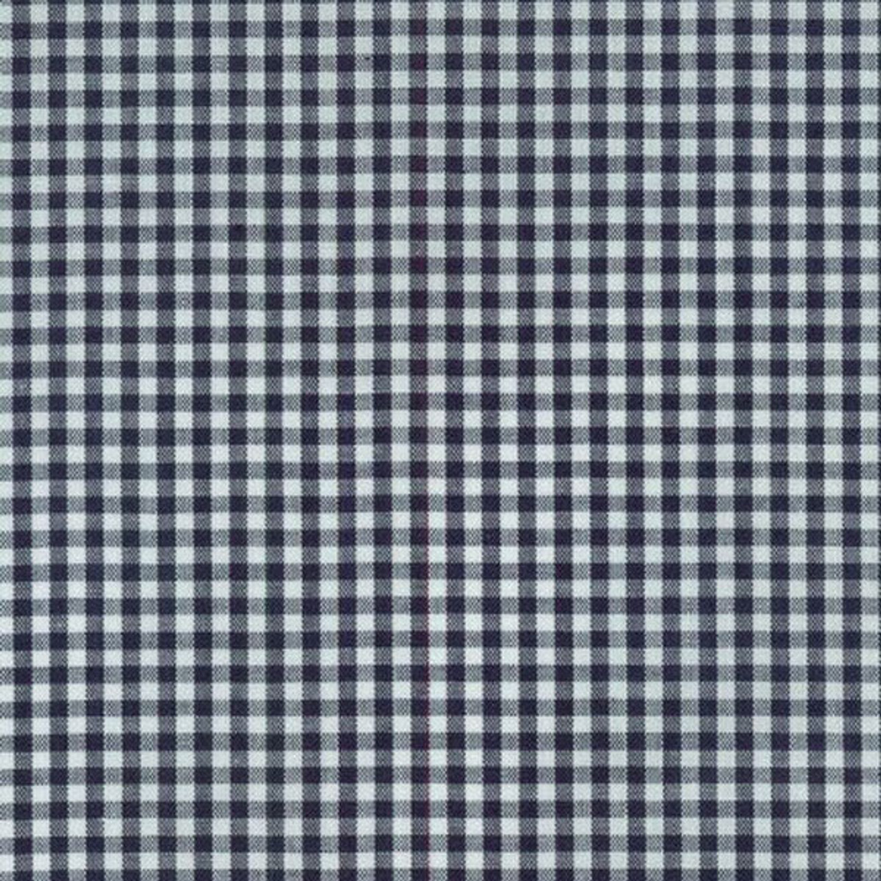 Athena New York Gingham plaid【Navy】 Seamless Gingham Pattern, Navy Blue Checkered Background